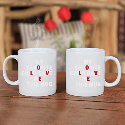 Best Mom & Dad Birthday Gifts - Funny Mother’s Day Gifts, Christmas Gifts for Women & Men, Heat Changing Mug for Grandpa & Grandma, 11oz Coffee Mugs for Mom, Dad, Grandfather, Grandmother, Him, Her