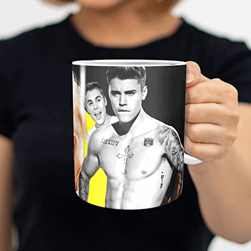 Mug 11oz 15oz White Ceramic Justin St Bieber Event Holiday Birthday New Year Friends Family Father Day Tea Cups Hot And Iced Coffee Water Gift Christmas