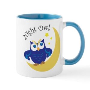 CafePress Night Owl Mugs Ceramic Coffee Mug, Tea Cup 11 oz