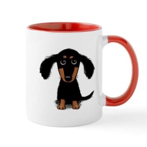 cafepress cute dachshund mug ceramic coffee mug, tea cup 11 oz