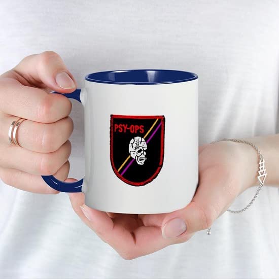 CafePress PSY OPS PATCH Mug Ceramic Coffee Mug, Tea Cup 11 oz