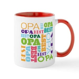 cafepress best opa gift mug ceramic coffee mug, tea cup 11 oz