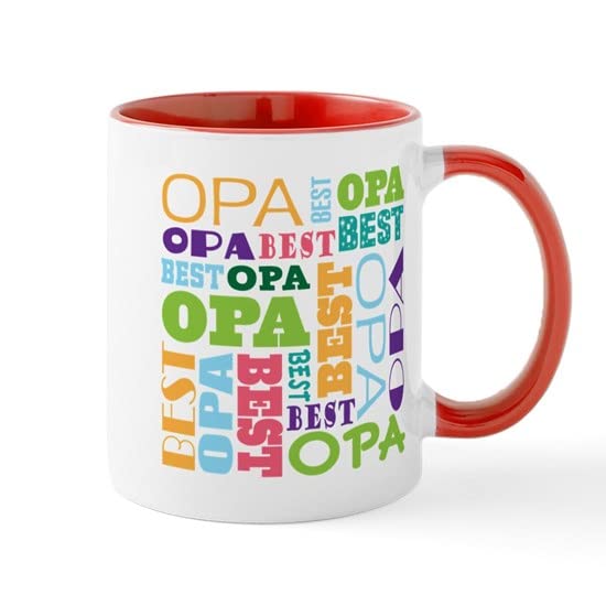 CafePress Best Opa Gift Mug Ceramic Coffee Mug, Tea Cup 11 oz