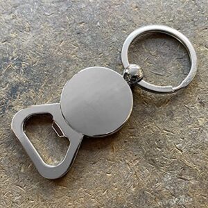 Too Good For Your Home Golf Putt Bottle Opener Keychain