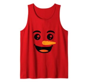 frosty snowman holiday christmas party stocking stuffer xmas tank top