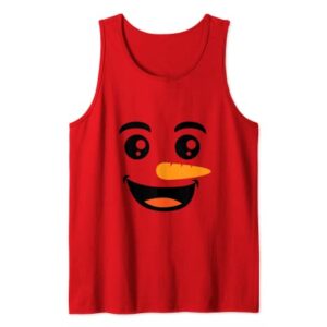 Frosty Snowman Holiday Christmas Party Stocking Stuffer XMAS Tank Top