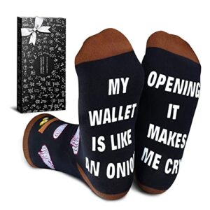 funny gaming socks and halloween decorations outdoor door sign – stocking stuffers gifts for men women teenage