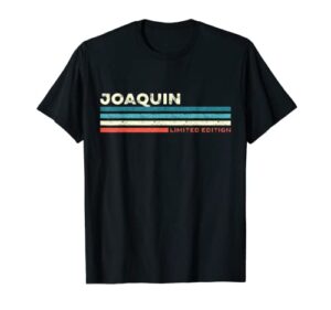 mens joaquin customized personalized name funny birthday t-shirt
