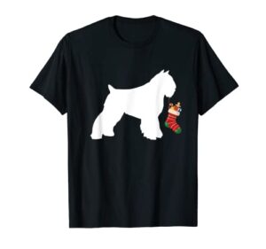 bouvier des flandres christmas stocking stuffer dog t-shirt