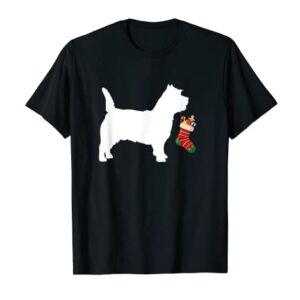 Cairn Terrier Christmas Stocking Stuffer Dog T-Shirt