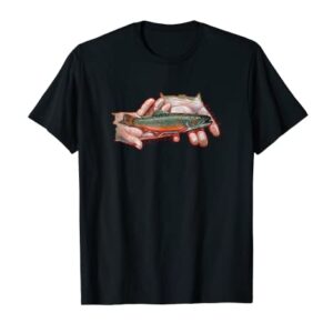 Brook Trout Brookie Fly Fishing Fisherman T-Shirt