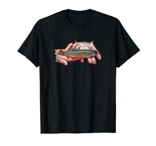 Brook Trout Brookie Fly Fishing Fisherman T-Shirt