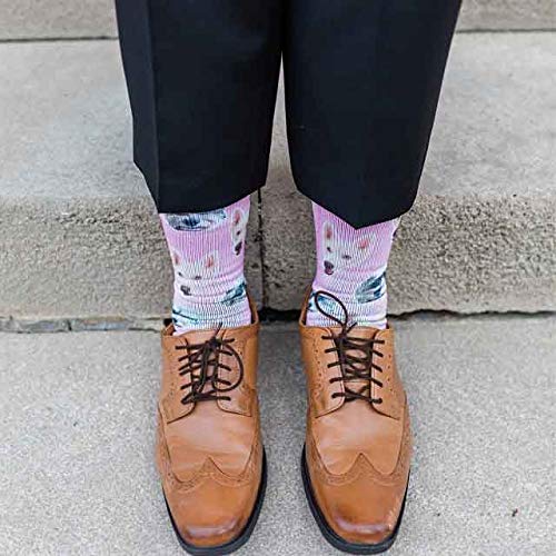 DayOfShe Custom Socks Face Socks for Men Personalized Socks with Picture Dog Socks Novelty Socks for Women Couple