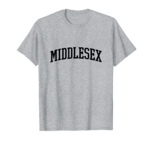 middlesex athletic arch college university alumni t-shirt