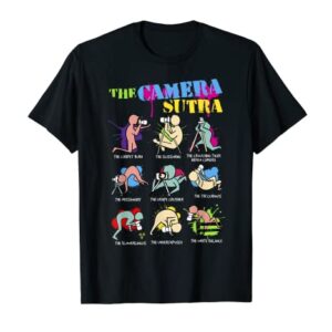 Funny Camera Sutra Gift design design T-Shirt