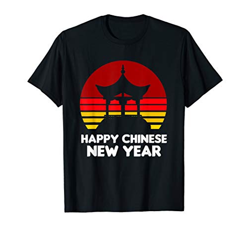 Happy Chinese New Year - 2021 Year of the Ox Chinese Temple T-Shirt