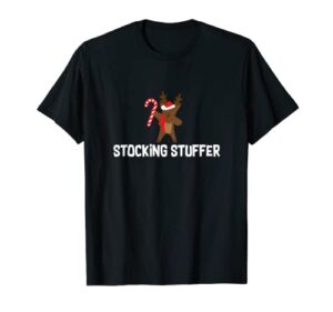 christmas dabbing reindeer t-shirt_ stocking stuffer gift t-shirt