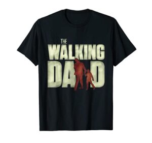 mens the walking dad funny cool father’s day shower gift t-shirt