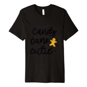 Candy Cane Cutie Christmas Stocking Stuffer Premium T-Shirt