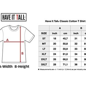 Have It Tall Men's Support Local Taco's Graphic T Shirt Army Large Tall