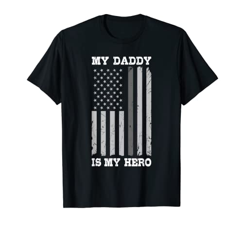 Corrections Officer Daughter Shirt My Daddy Is My Hero Son T-Shirt