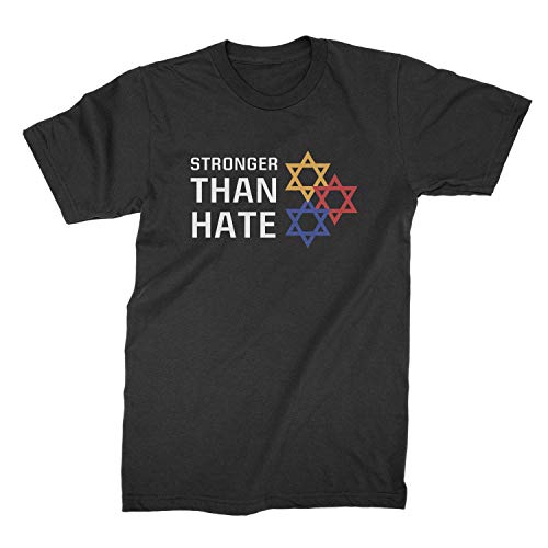 Stronger Than Hate Shirt Pittsburgh is Black