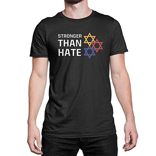 Stronger Than Hate Shirt Pittsburgh is Black