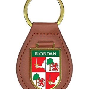 Riordan Family Crest Coat of Arms Key Chains