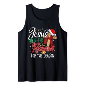 Christian Jesus The Reason Christmas Stocking Stuffer Tank Top