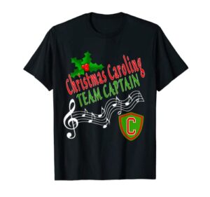 christmas caroling funny stocking stuffer gift t-shirt
