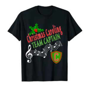 Christmas Caroling Funny Stocking Stuffer Gift T-Shirt