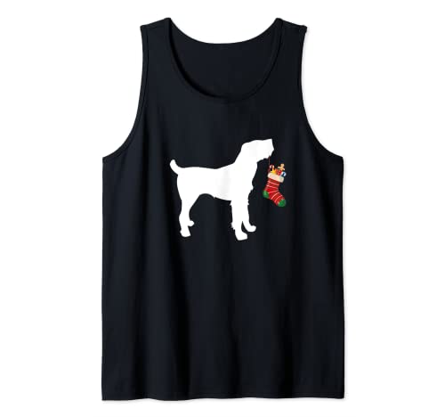 Spinone Italiano Christmas Stocking Stuffer Dog Tank Top