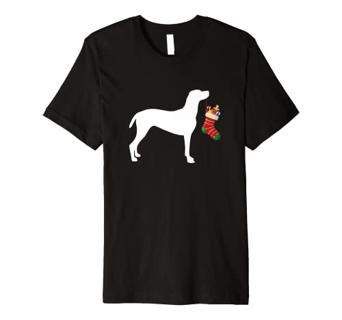 Vizsla Christmas Stocking Stuffer Dog Premium T-Shirt