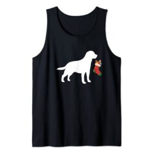 Labrador Retriever Christmas Stocking Stuffer Dog Tank Top