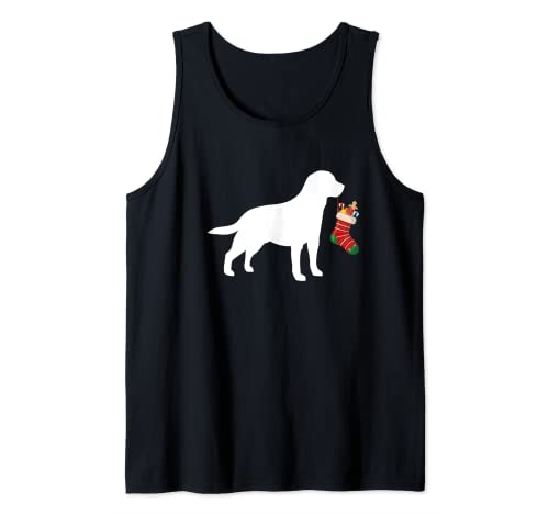 Labrador Retriever Christmas Stocking Stuffer Dog Tank Top