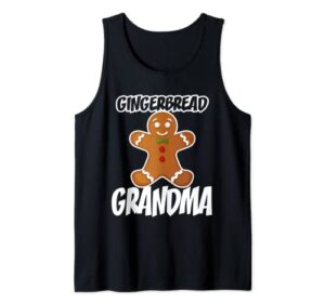 gingerbread grandma christmas stocking stuffer tank top