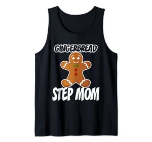 gingerbread step mom christmas stocking stuffer tank top