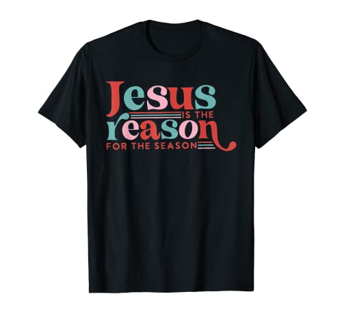 Christian Jesus The Reason Christmas Stocking Stuffer T-Shirt