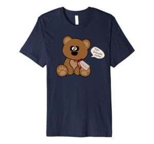cross eyed bear premium t-shirt
