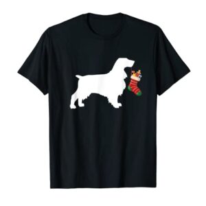 Field Spaniel Christmas Stocking Stuffer Dog T-Shirt