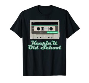 funny old school 80’s 90’s hip hop stocking stuffer mixtape t-shirt