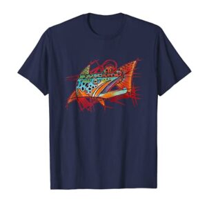 Cubist Brown Trout Fishing T-Shirt Derek DeYoung