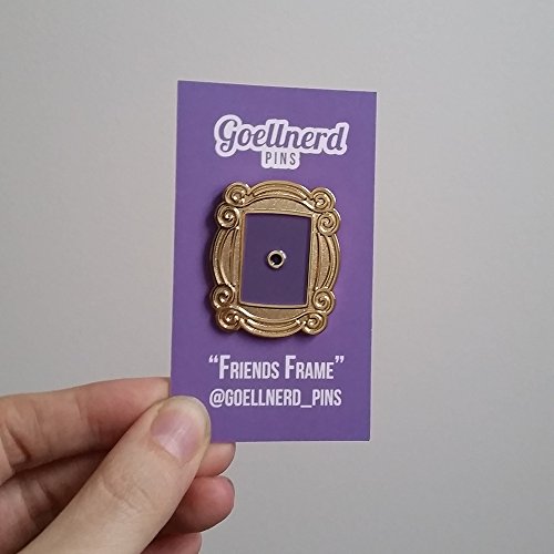 Goellnerd Monica's Gold Picture Frame Lapel Pin