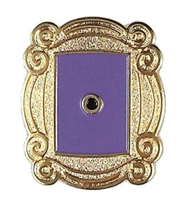 goellnerd monica’s gold picture frame lapel pin