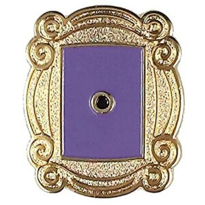 Goellnerd Monica's Gold Picture Frame Lapel Pin