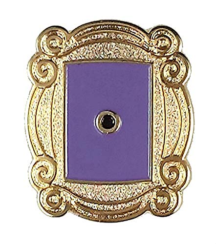 Goellnerd Monica's Gold Picture Frame Lapel Pin