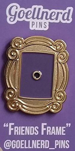 Goellnerd Monica's Gold Picture Frame Lapel Pin