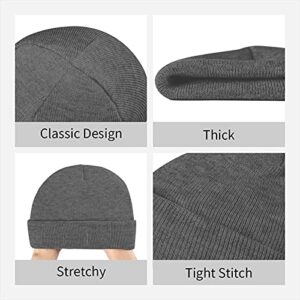 Olympic National Park Gift Beanie Hats for Men, Slouchy Beanies for Men Knitted Caps for Women Soft Warm Unisex Cuffed Beanie Deep Heather