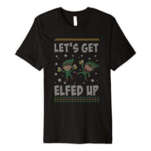 Elf Funny Ugly Christmas Premium T-Shirt