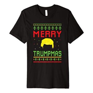 Trump Funny Ugly Christmas Premium T-Shirt